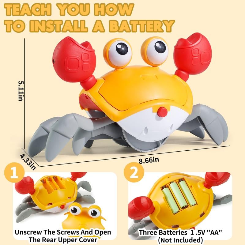 Orbis™ Interactive Crawling Crab