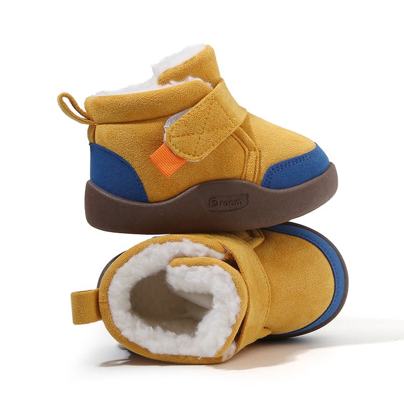 Orbis ™ Infant Winter Boots – Plush and Soft Sole Baby Snow Shoes