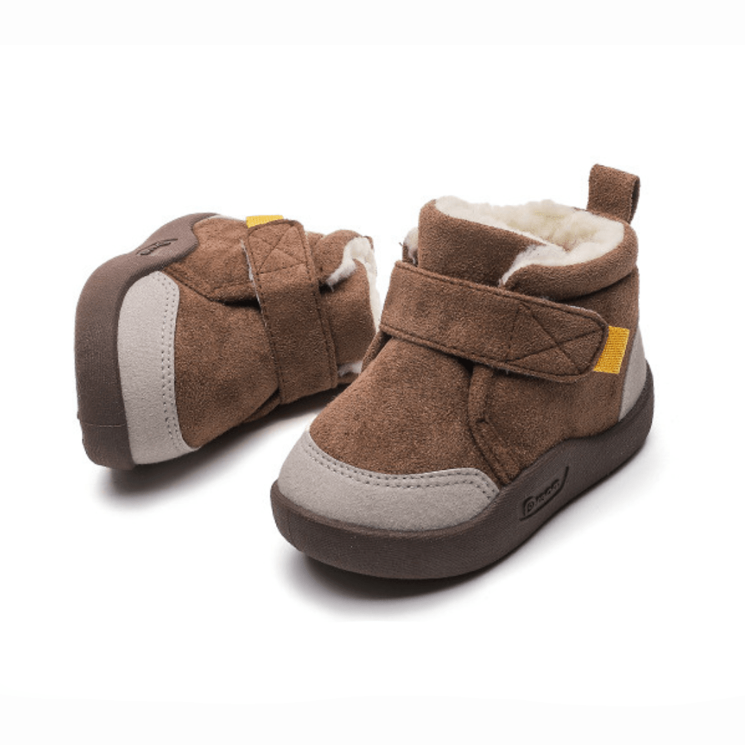 Orbis ™ Infant Winter Boots – Plush and Soft Sole Baby Snow Shoes