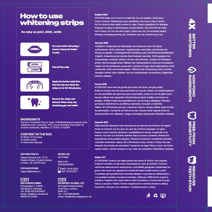 ORBIS Purple Zahnaufhellungsstreifen™