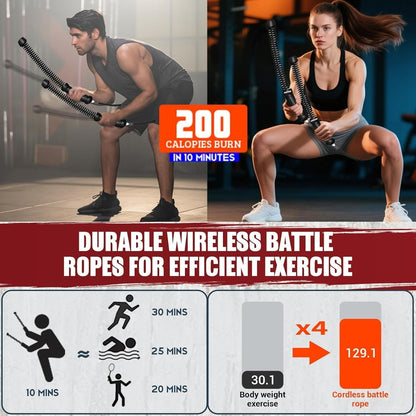 Orbis™ seilfreie Battle Ropes